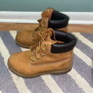 Timberlands 6-inch Leather Waterproof Work Boots 10361 Women’s 7m |